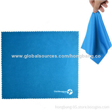 Microfiber Cleaning Cloth with EN71, SGS, MSDS Marks